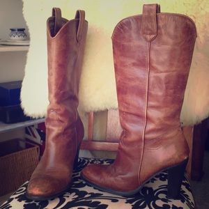 MIA Leather Western Boots